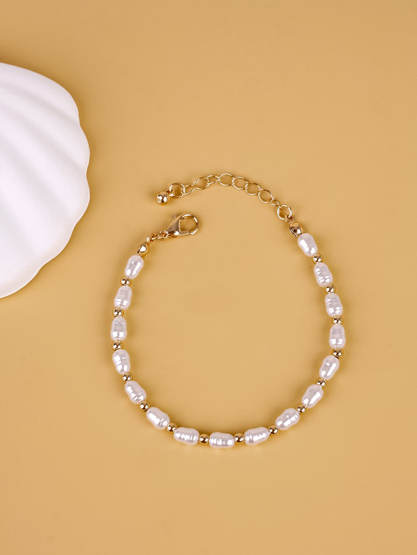 Elegant Acrylic Beaded Bracelet – Stylish Lightweight Jewelry For Women, Perfect For Daily Wear Or Gifting