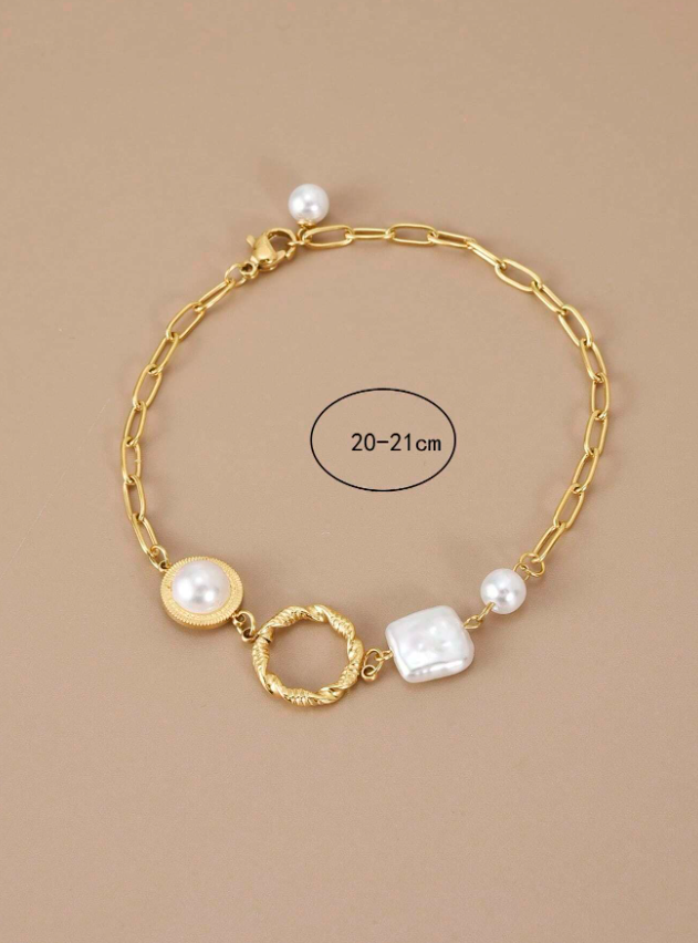 1pc Stainless Steel Womens Bracelet Summer Fashion Hand Accessory Durable Stylish Jewelry